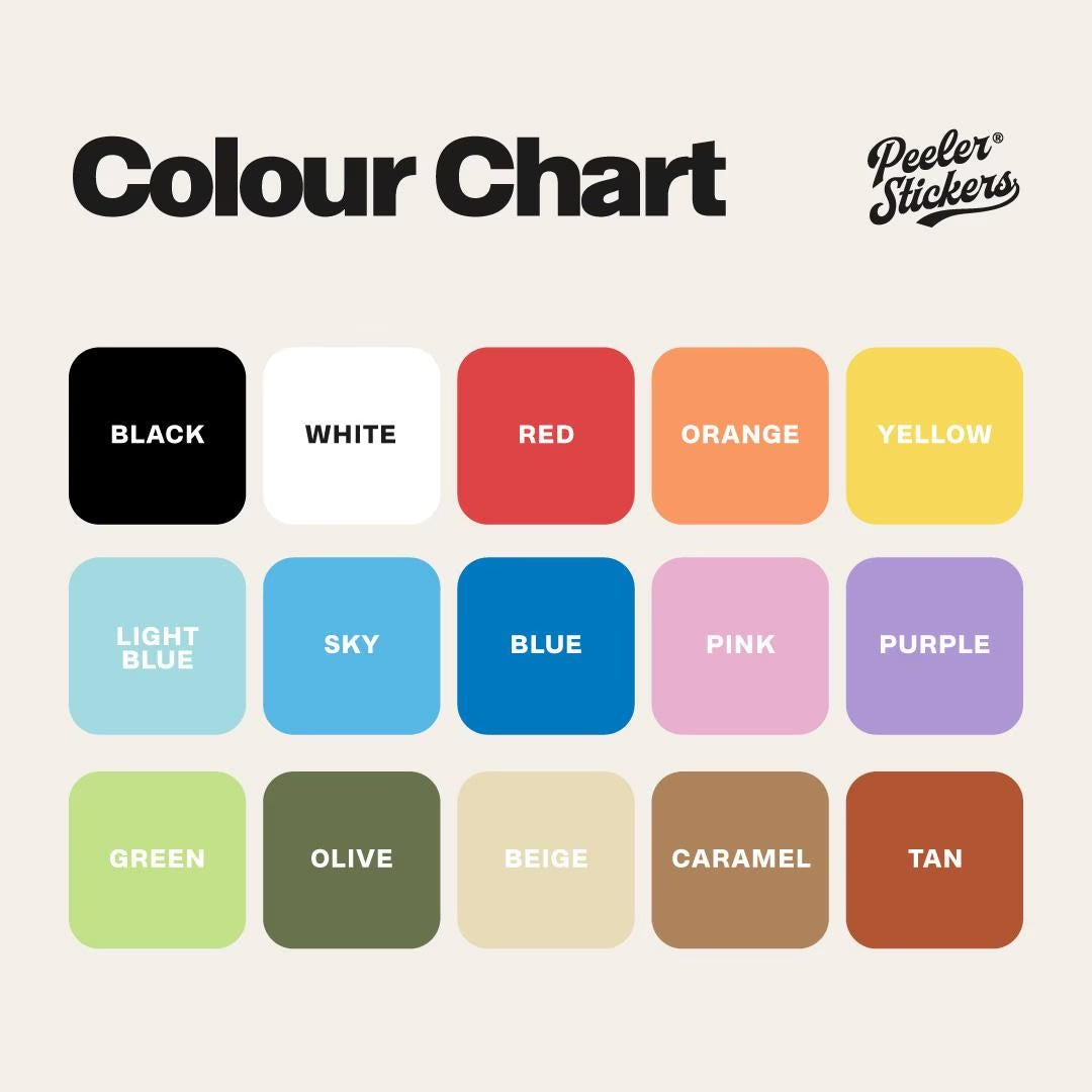 Bubble Text Personalised Name Keyring - Peeler Stickers