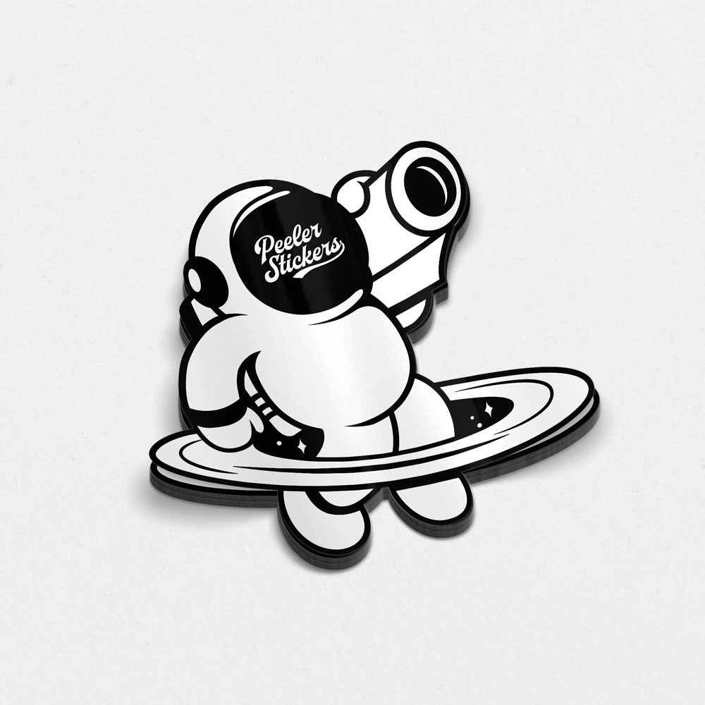 Cut to Shape Die Cut Custom Stickers
