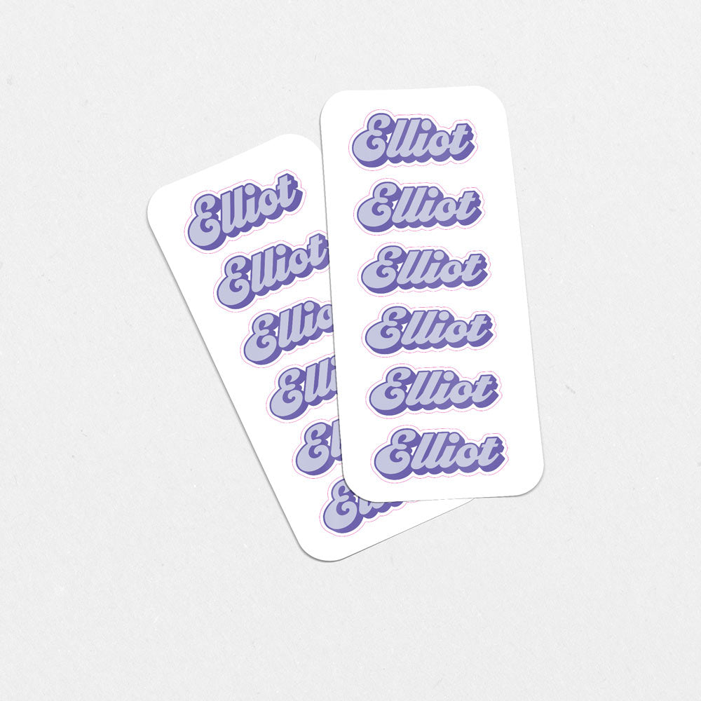 Kids Custom Name Sticker for Bottles