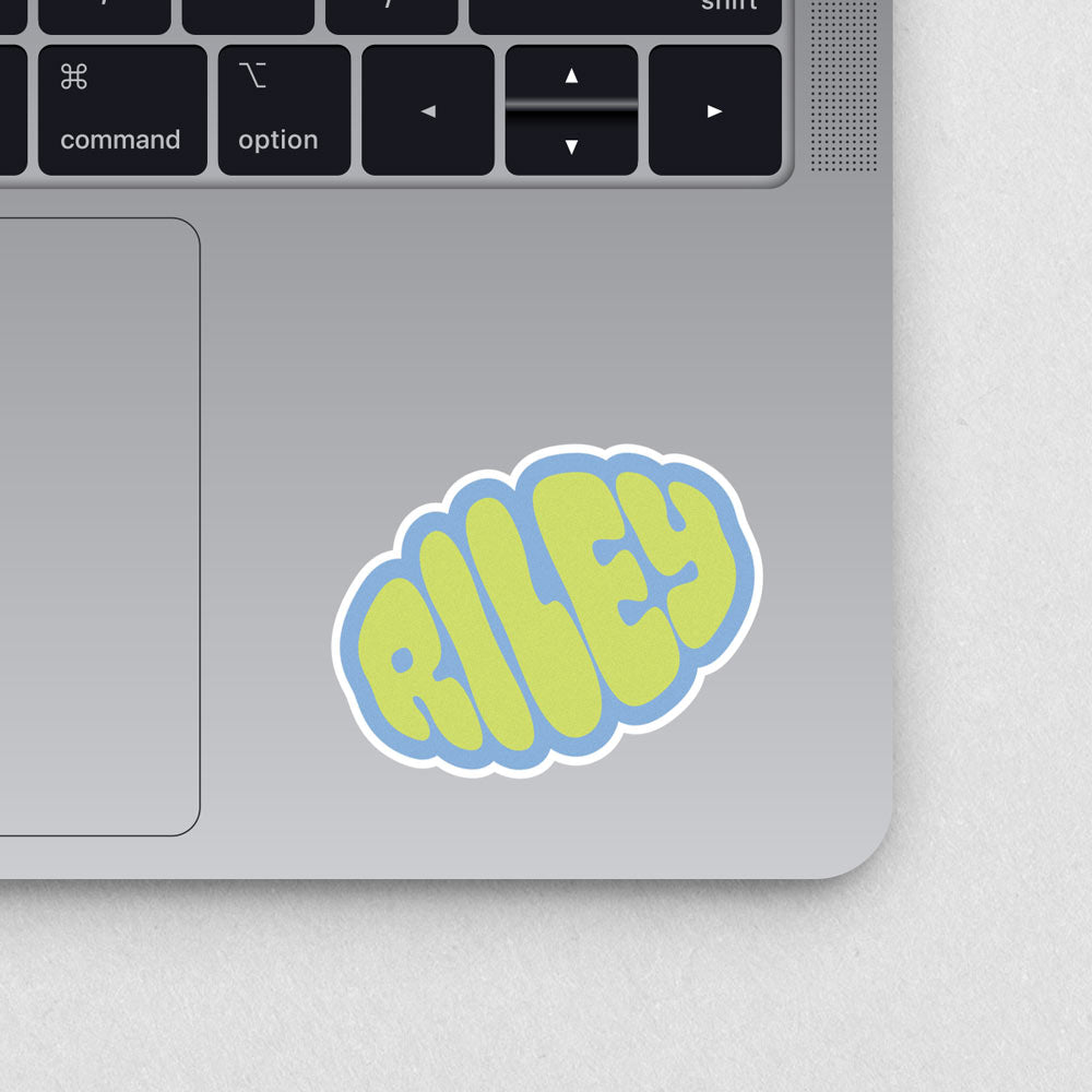 Kids Stickers on Laptop