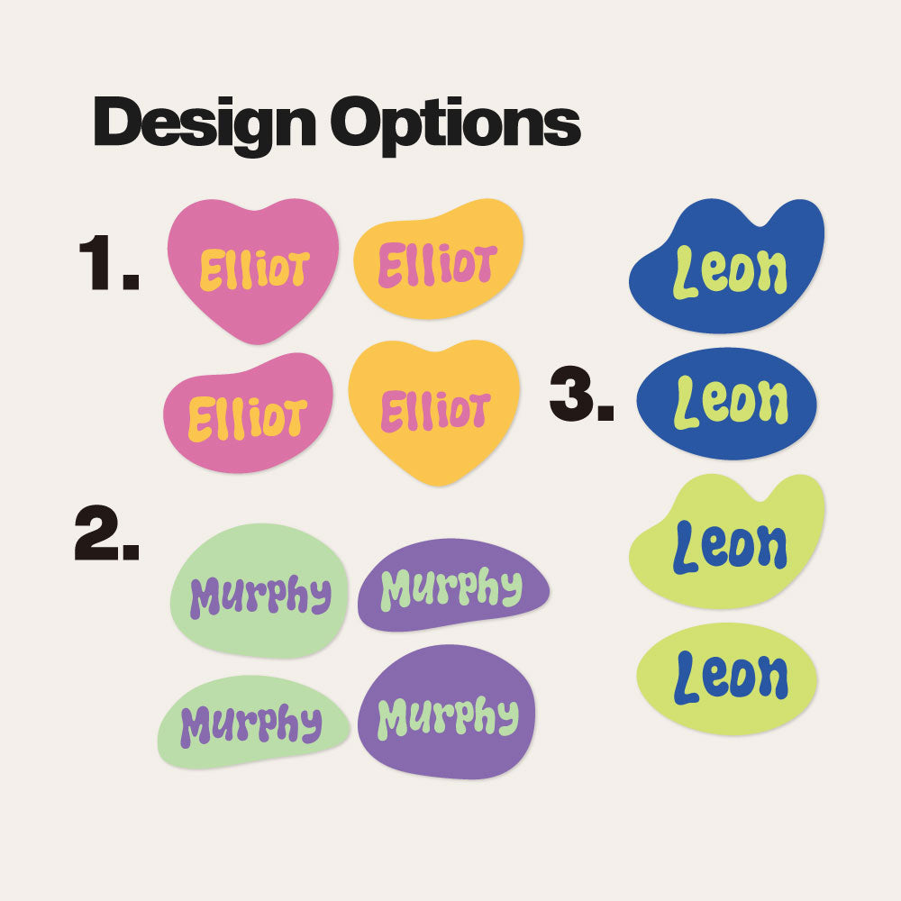 Personalised Name Labels for Daycare