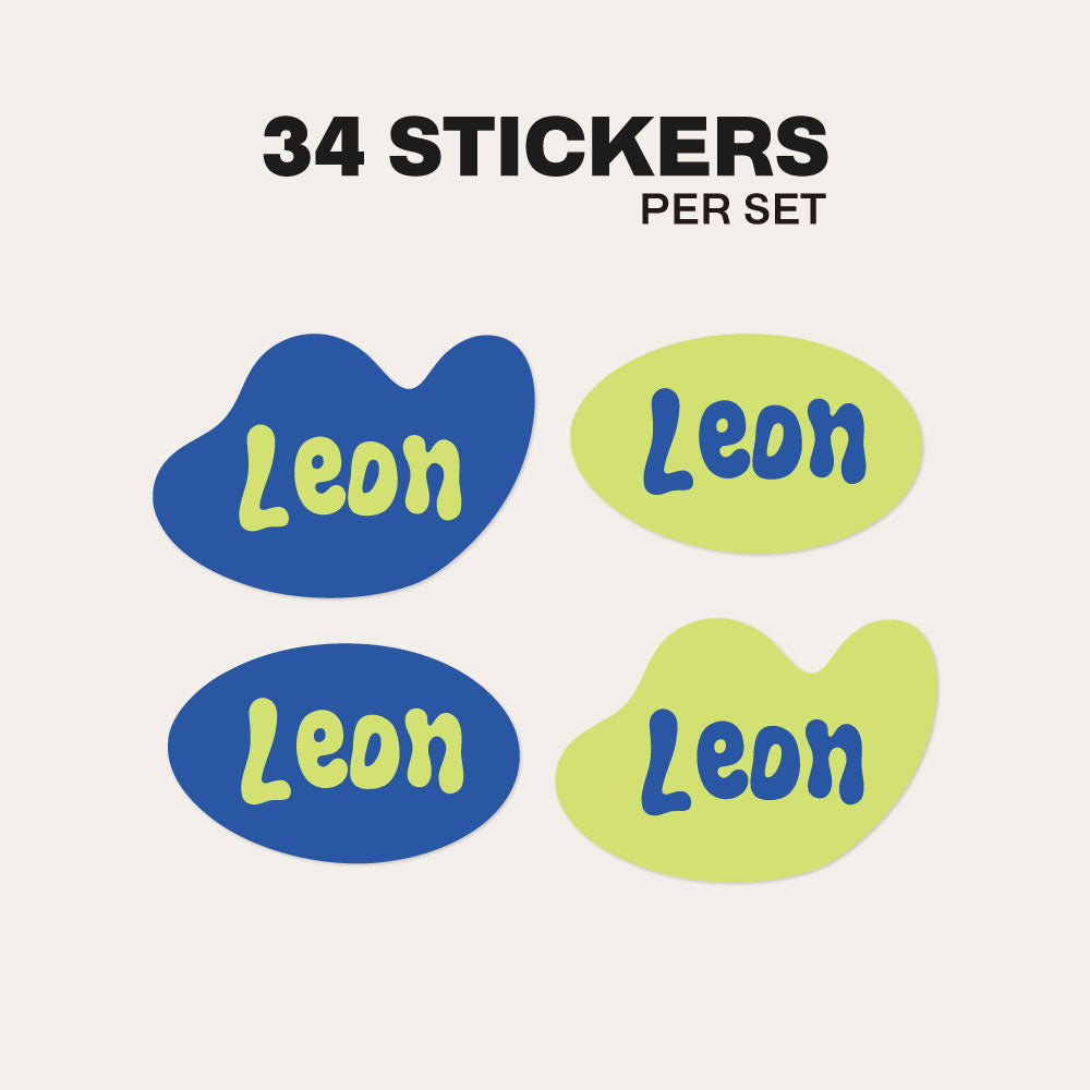 Custom Name Labels for Kids