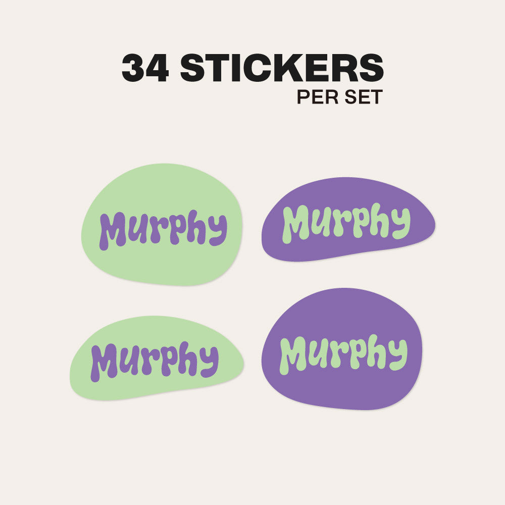 Custom Kids Name Labels for School or Daycare
