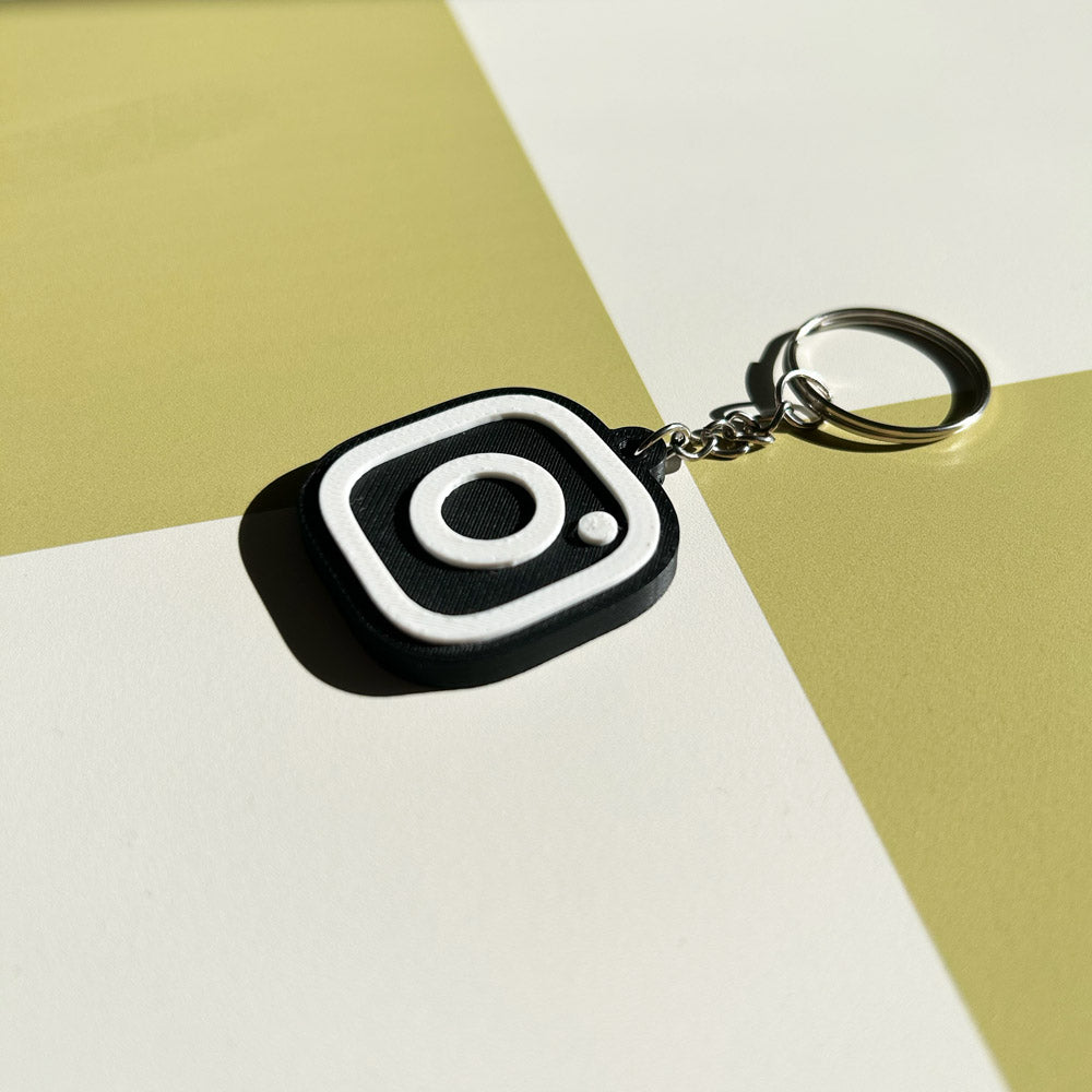 NFC Instagram Tag Keychain