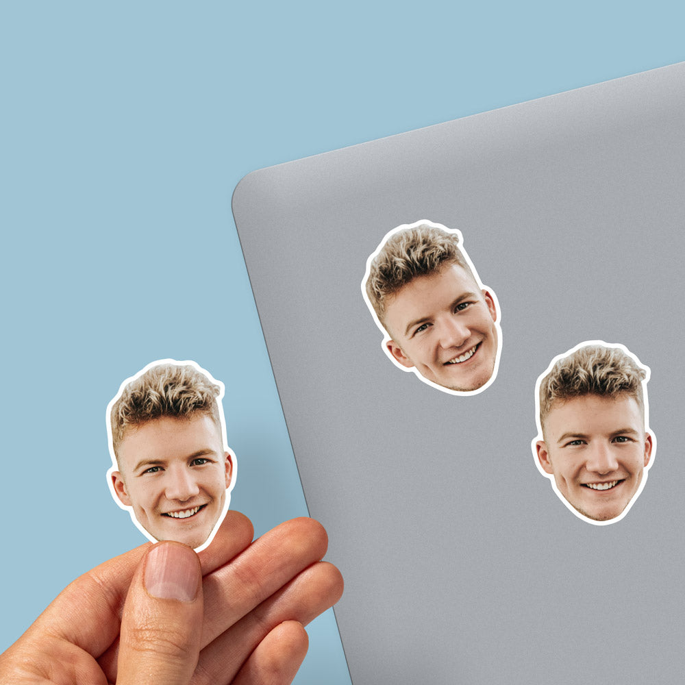 Custom Face Sticker Sheet