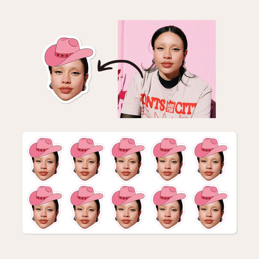Cowgirl Bachelorette Sticker Sheet