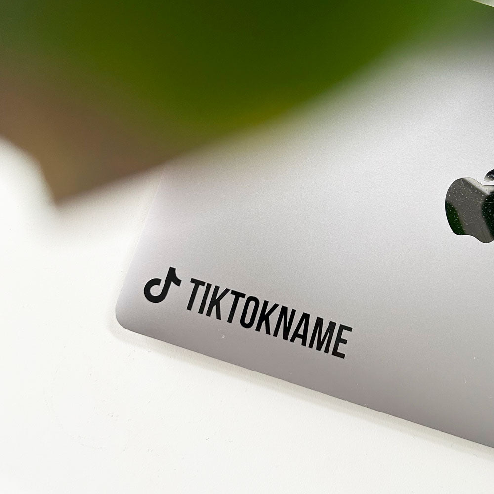 Custom TikTok Decal Sticker