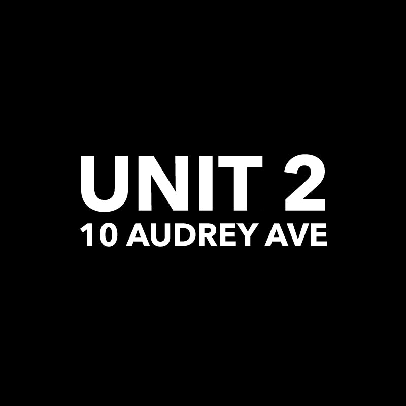 Custom Bin Sticker Unit Number & Street Name Decal Sticker