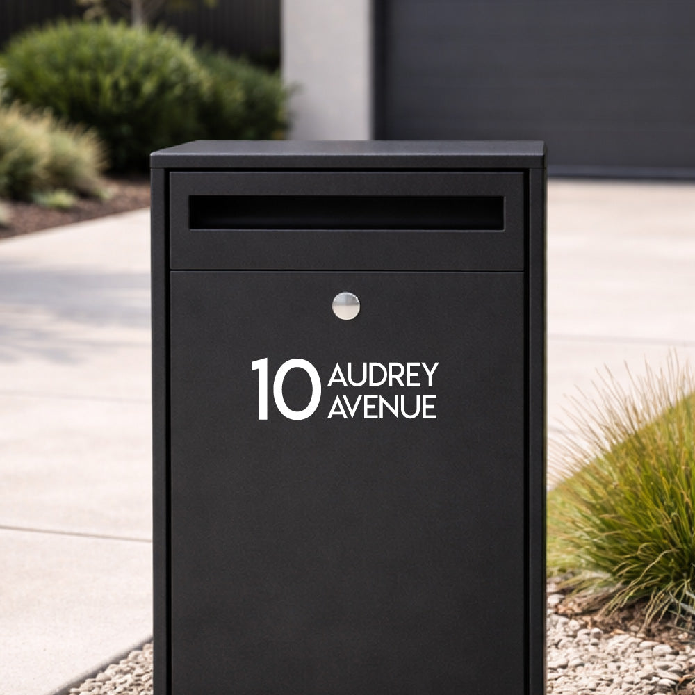 Custom Mailbox Vinyl Stickers