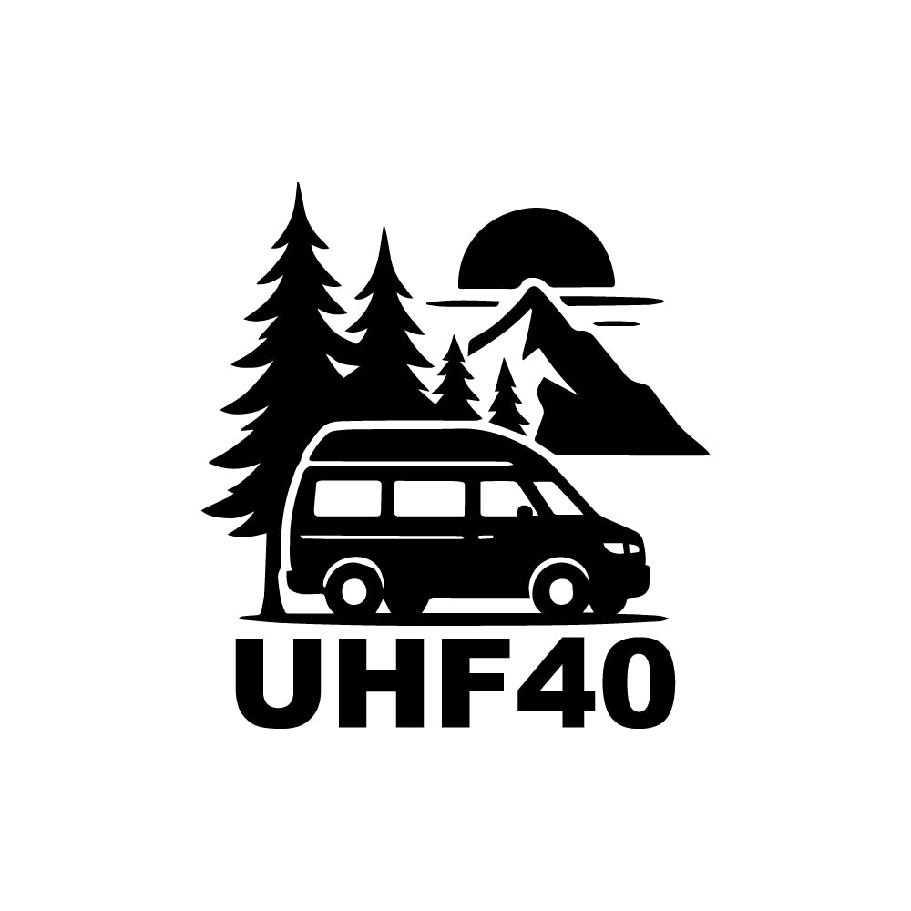 Custom UHF Caravan Adventure Sticker