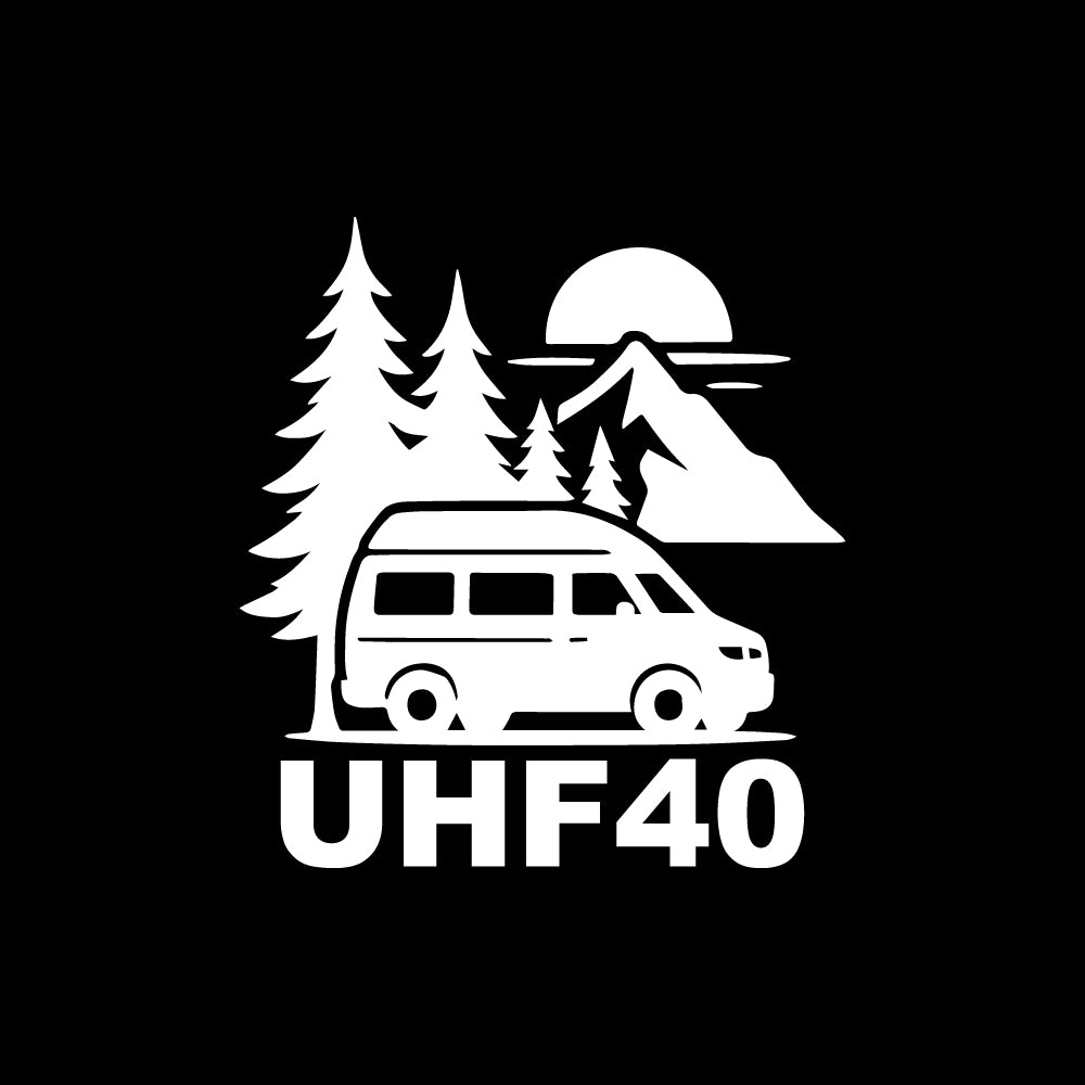 Custom UHF Caravan Adventure Sticker