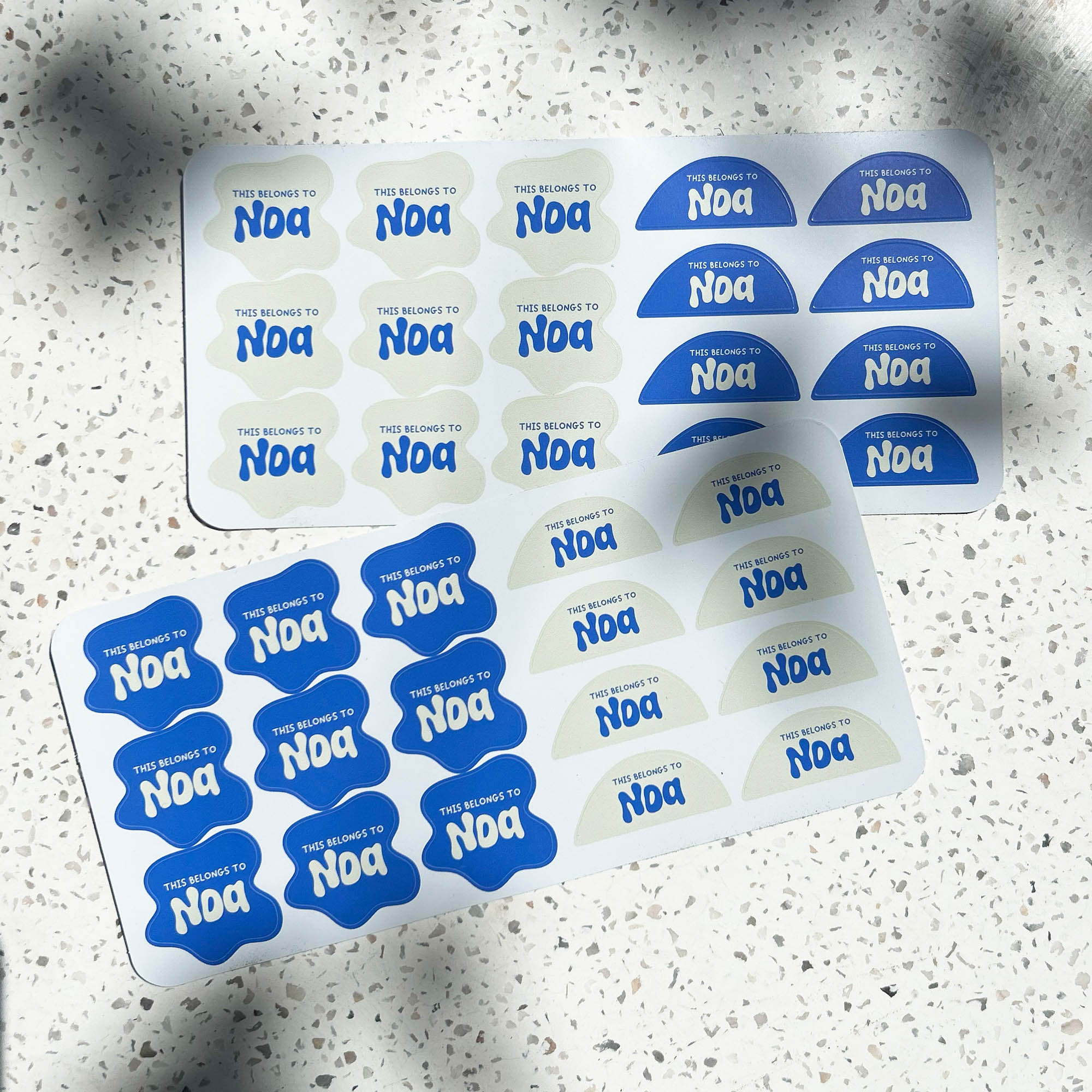 Personalised Kids Stickers Name Labels for Daycare