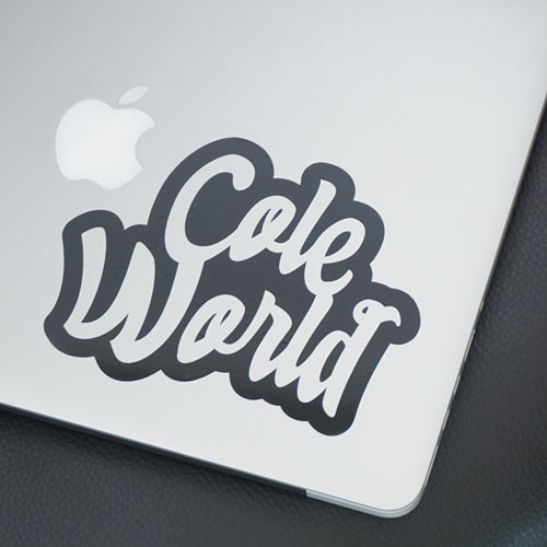 COLE WORLD Decal Sticker