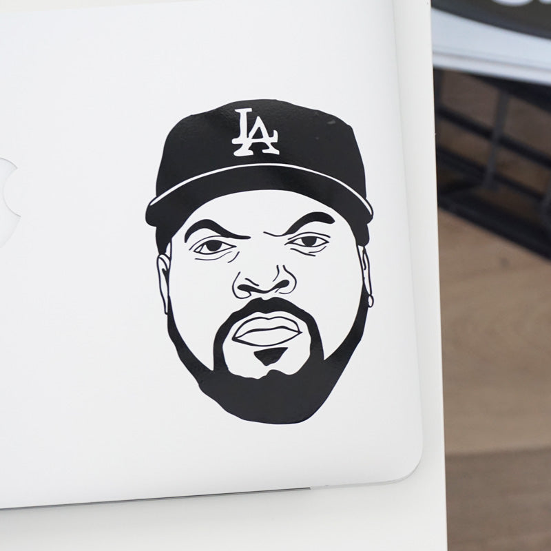 ICE CUBE FACE Decal Sticker