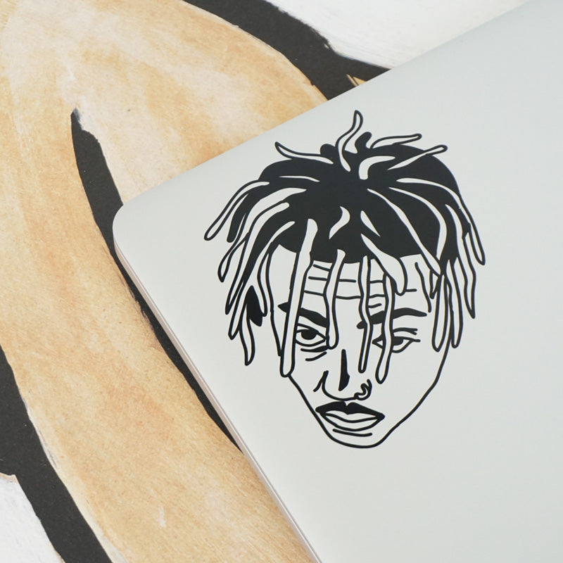 JUICE WRLD FACE Decal Sticker