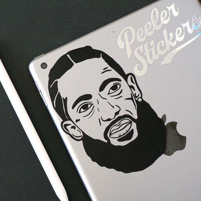 NIPSEY FACE Decal Sticker