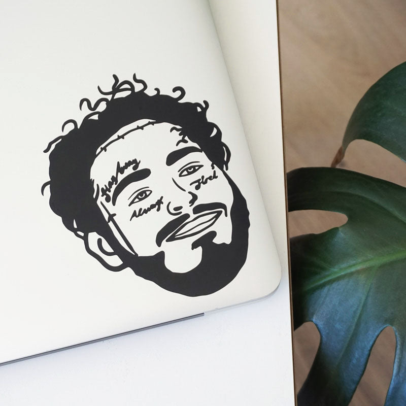 MALONE FACE Decal Sticker