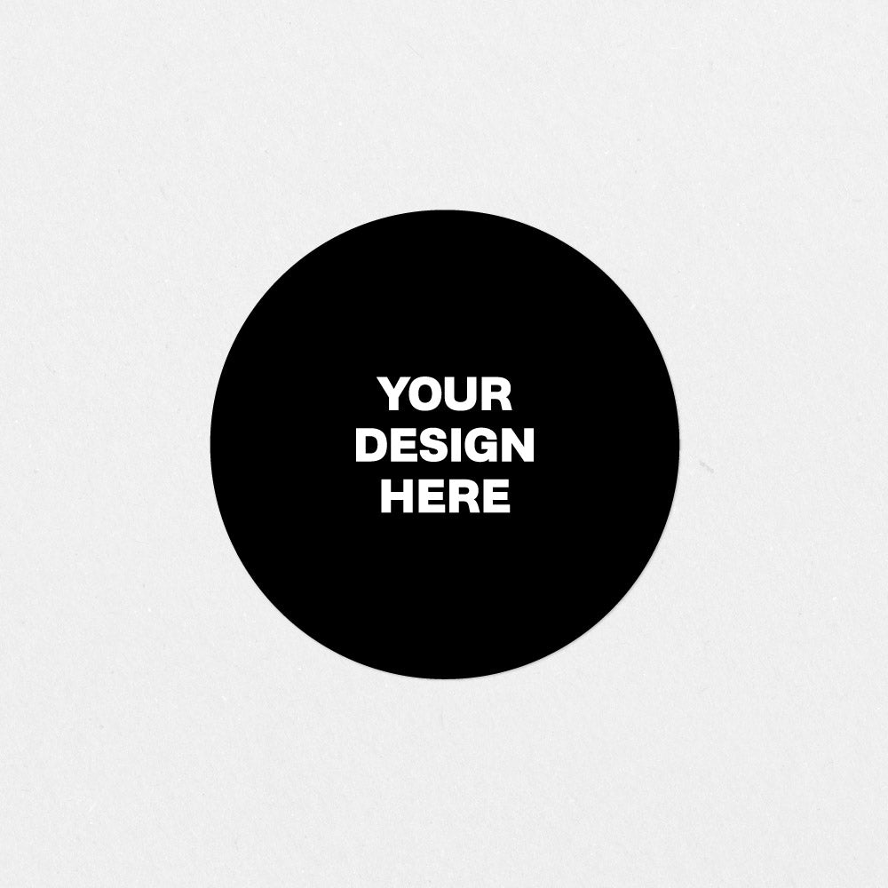 Upload your own design die cut stickers