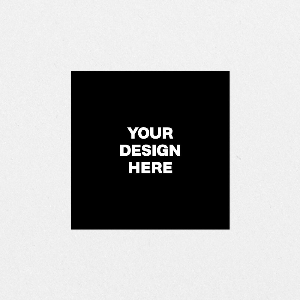 Custom Die Cut Square Stickers