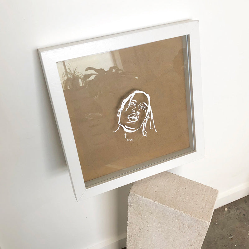 TRAVIS SCOTT FACE Decal Sticker