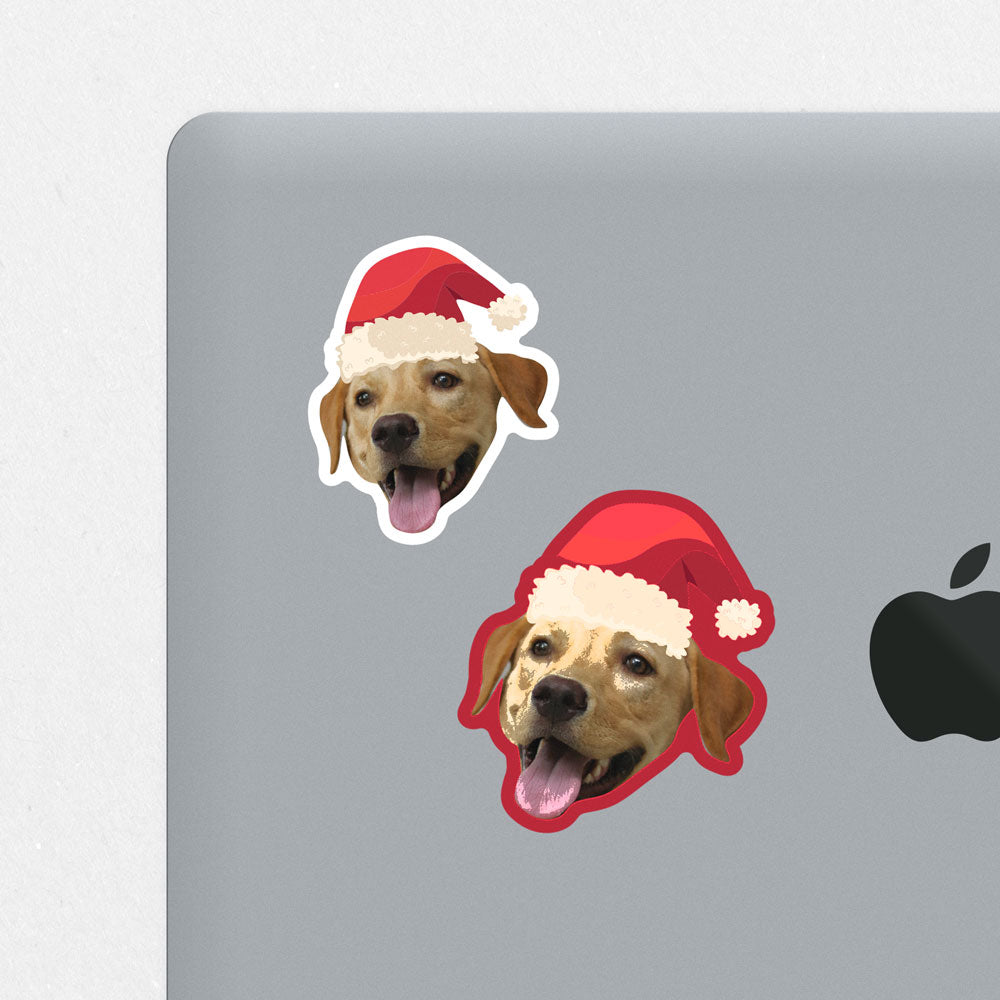 Custom Christmas Pet Sticker