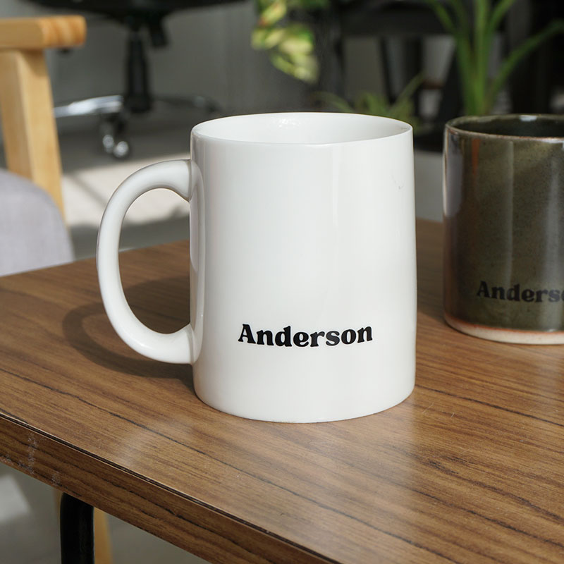 Custom Coffee Mug Decal Sticker
