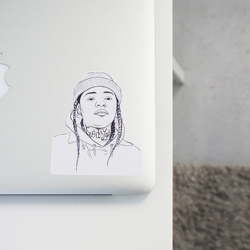 MA Printed Sticker