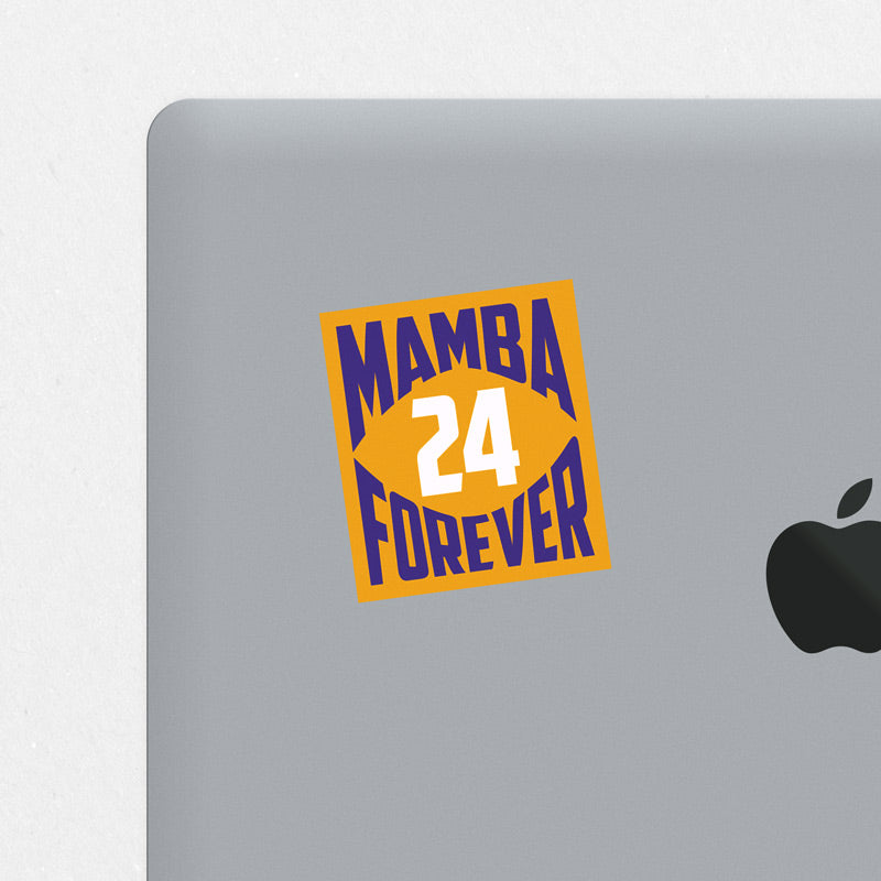 Mamba 24 Forever Printed Sticker