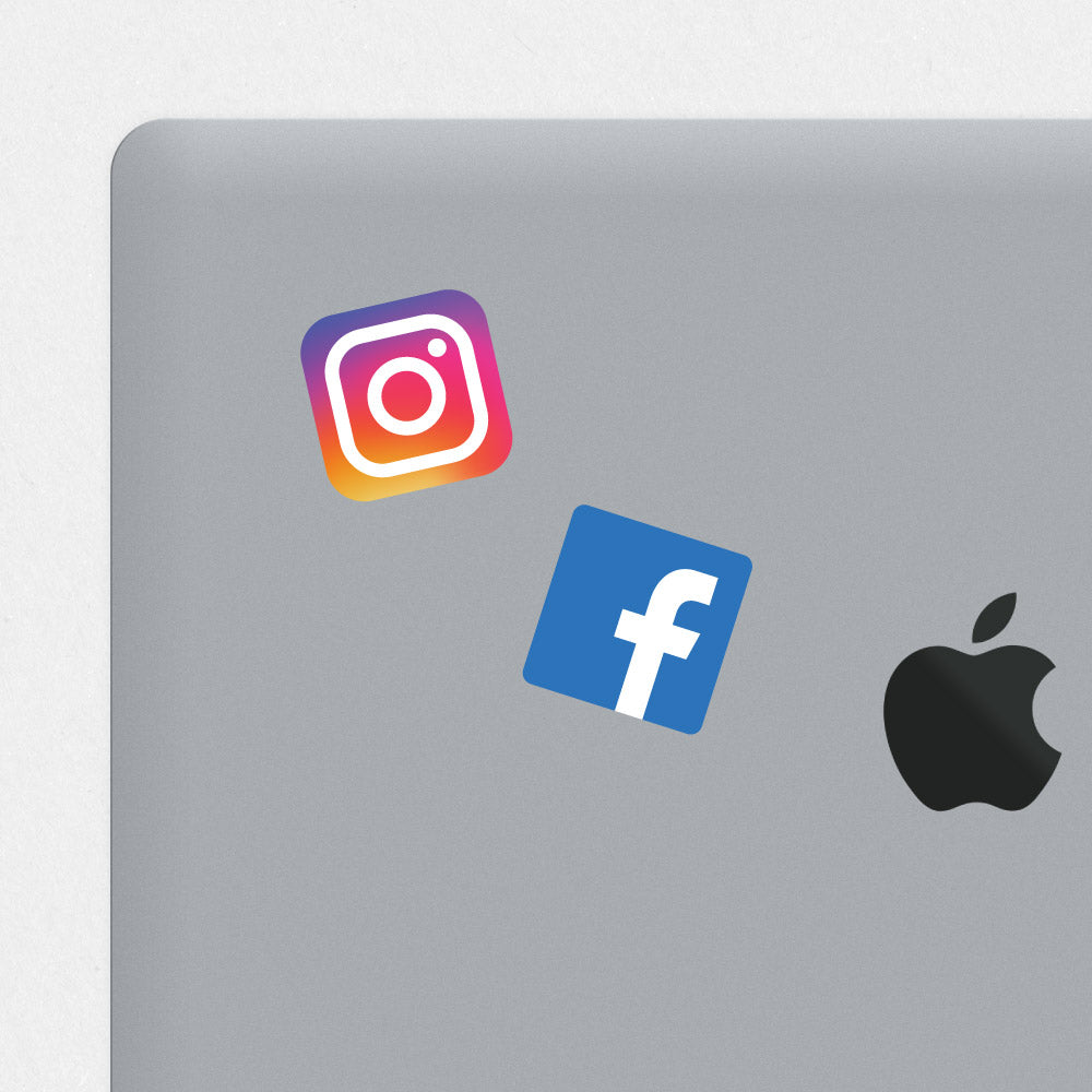 Social Media Icon Stickers