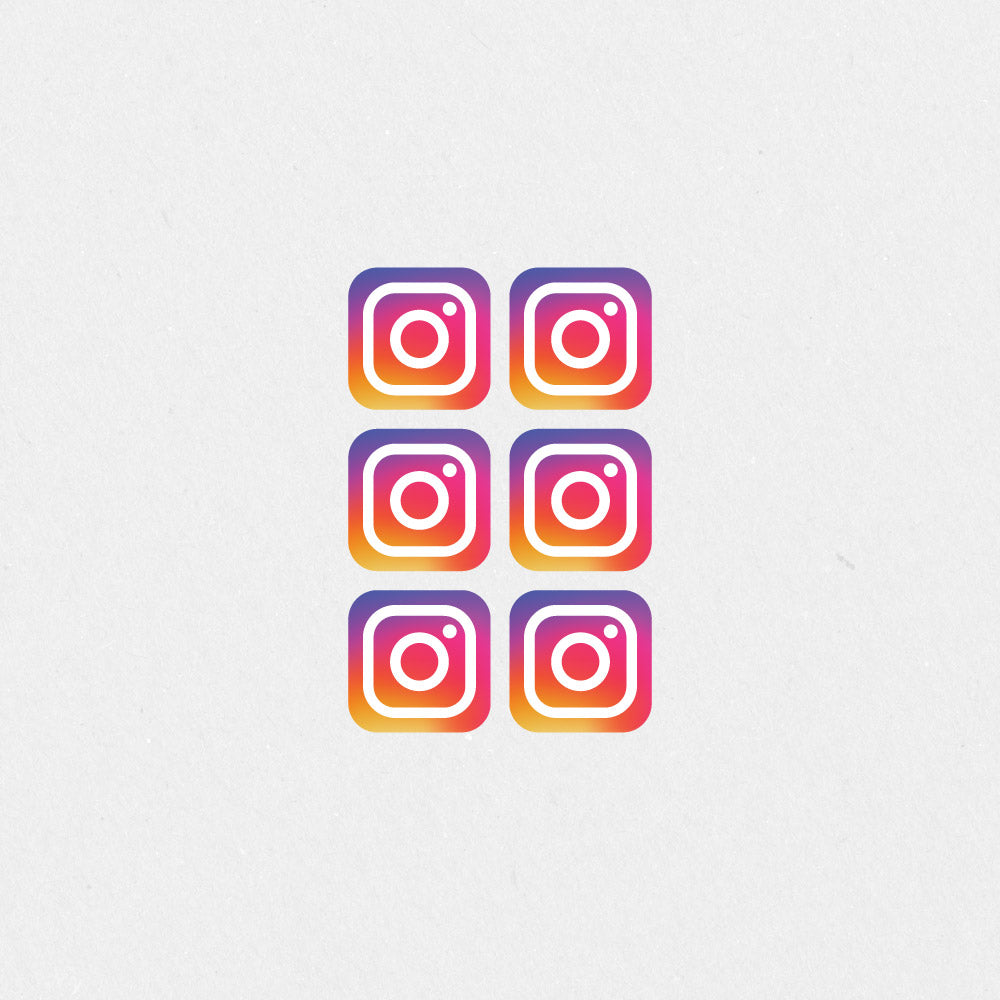 Social Media Icon Stickers Instagram