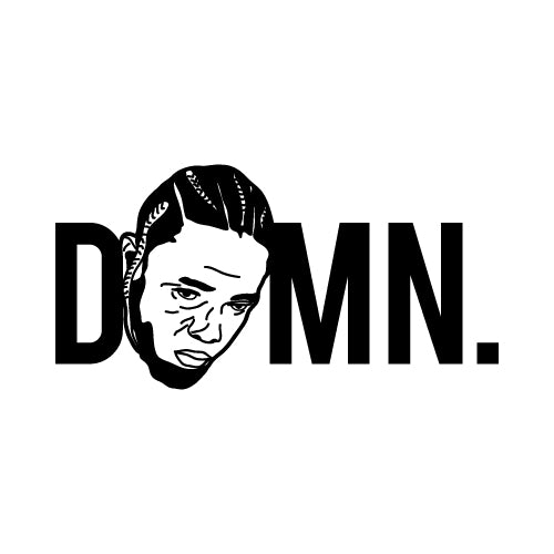 DAMN Wall Decal Sticker