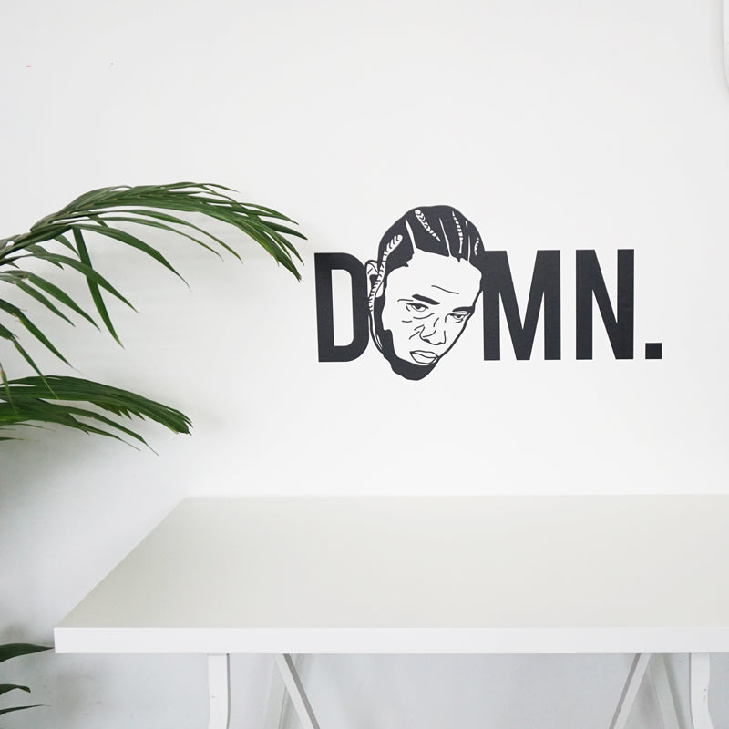 DAMN Wall Decal Sticker