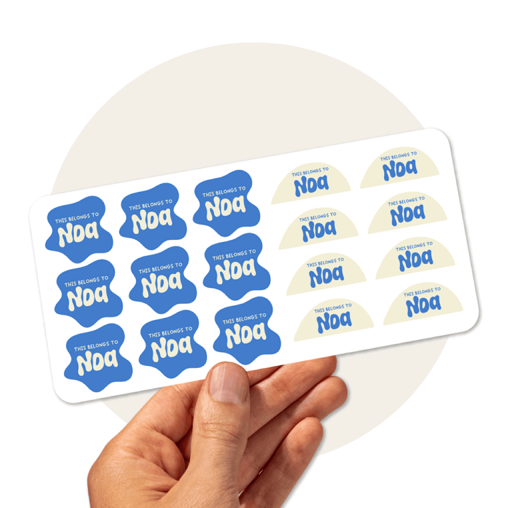 Daycare & Kindy Labels