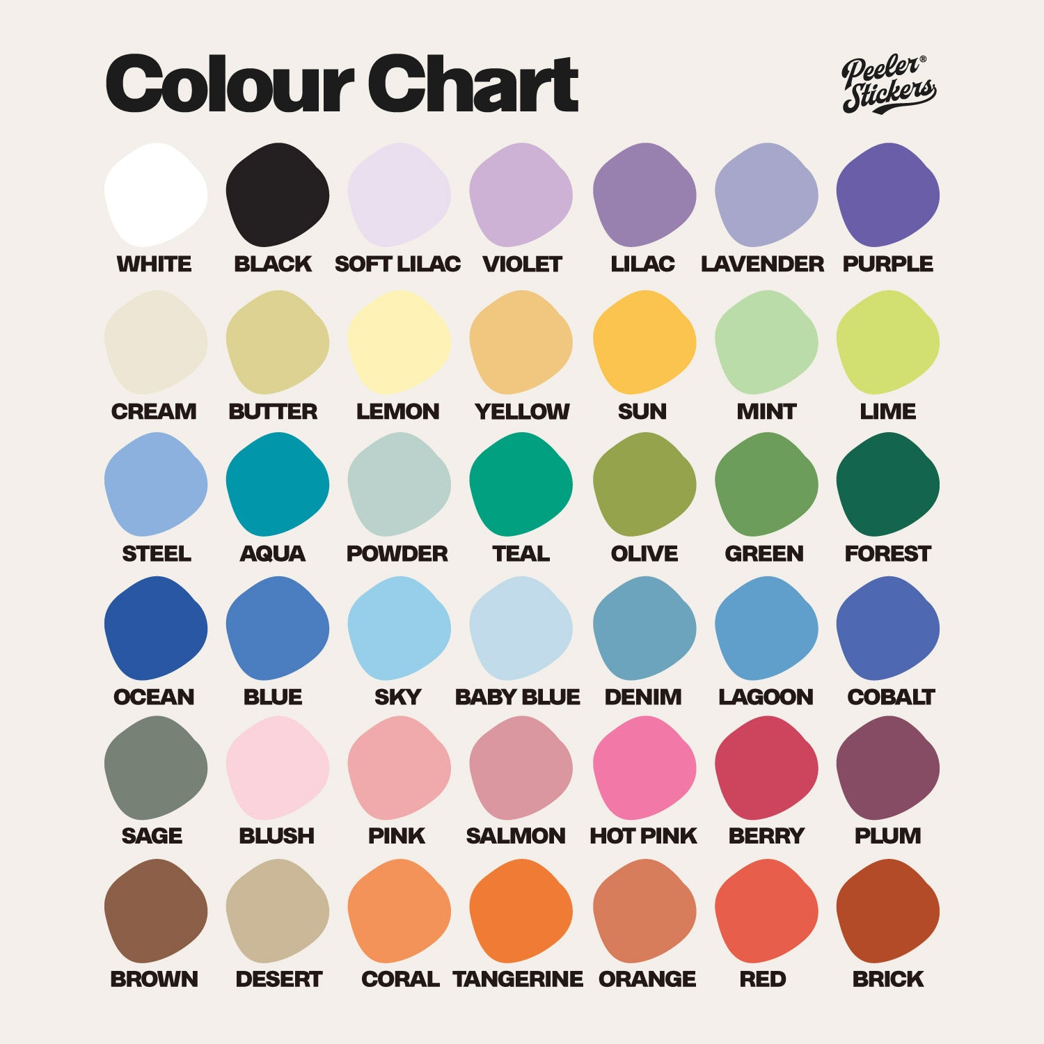 Label Colours
