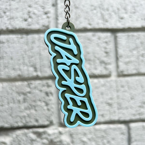 Kid Name Customisable Keychain