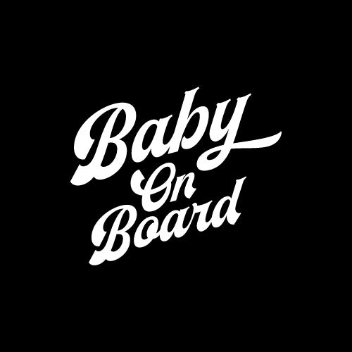 BABY ON BOARD Decal Sticker