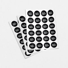 Custom Sticker Sheet A4 - Circles