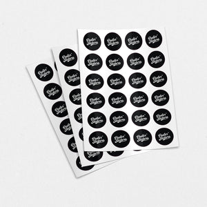 Custom Sticker Sheet A4 - Circles