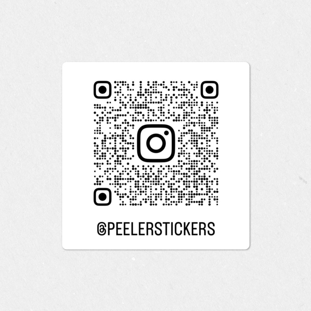 Instagram QR Code Stickers
