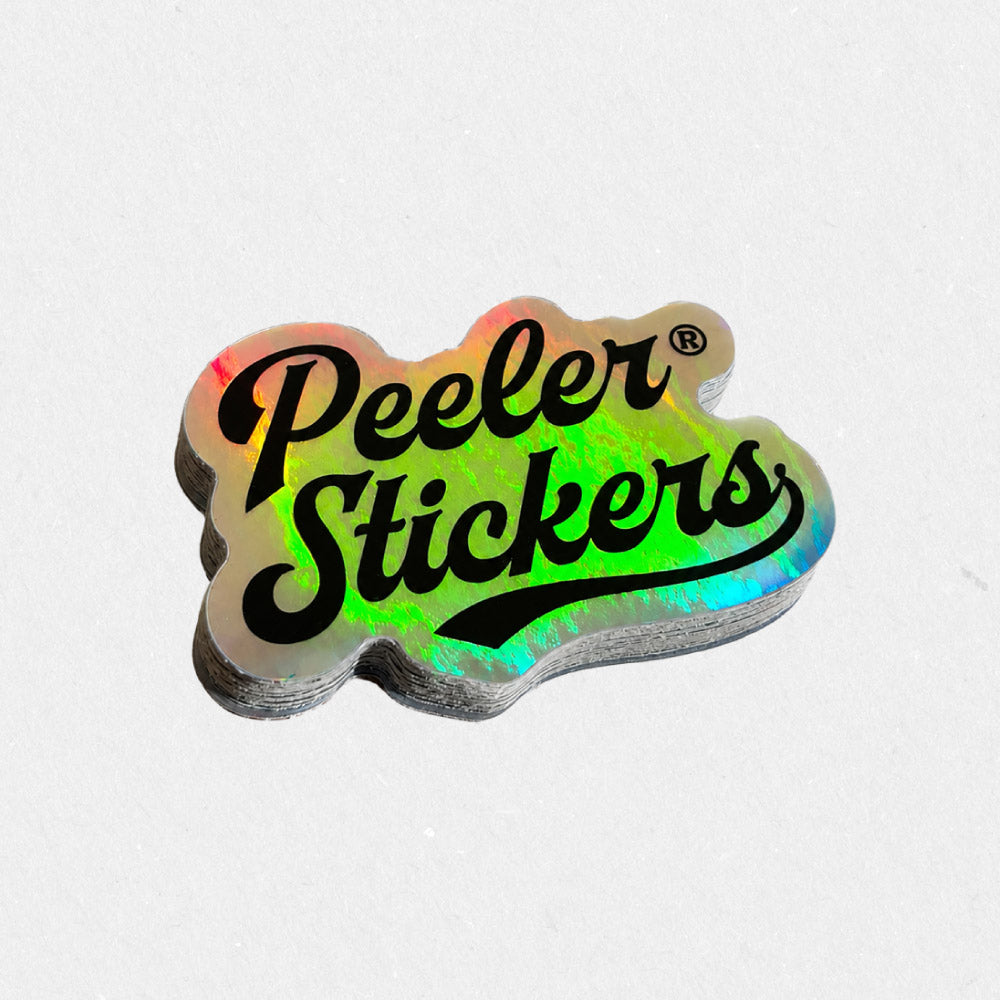 Custom holographic stickers