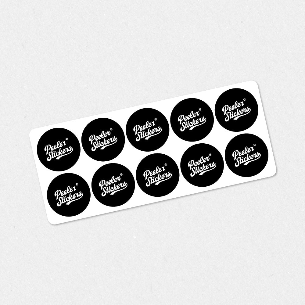 Custom Sticker Sheet - Circles Labels