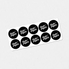 Custom Sticker Sheet - Circles Labels
