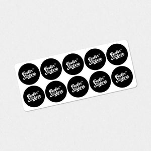 Custom Sticker Sheet - Circles Labels