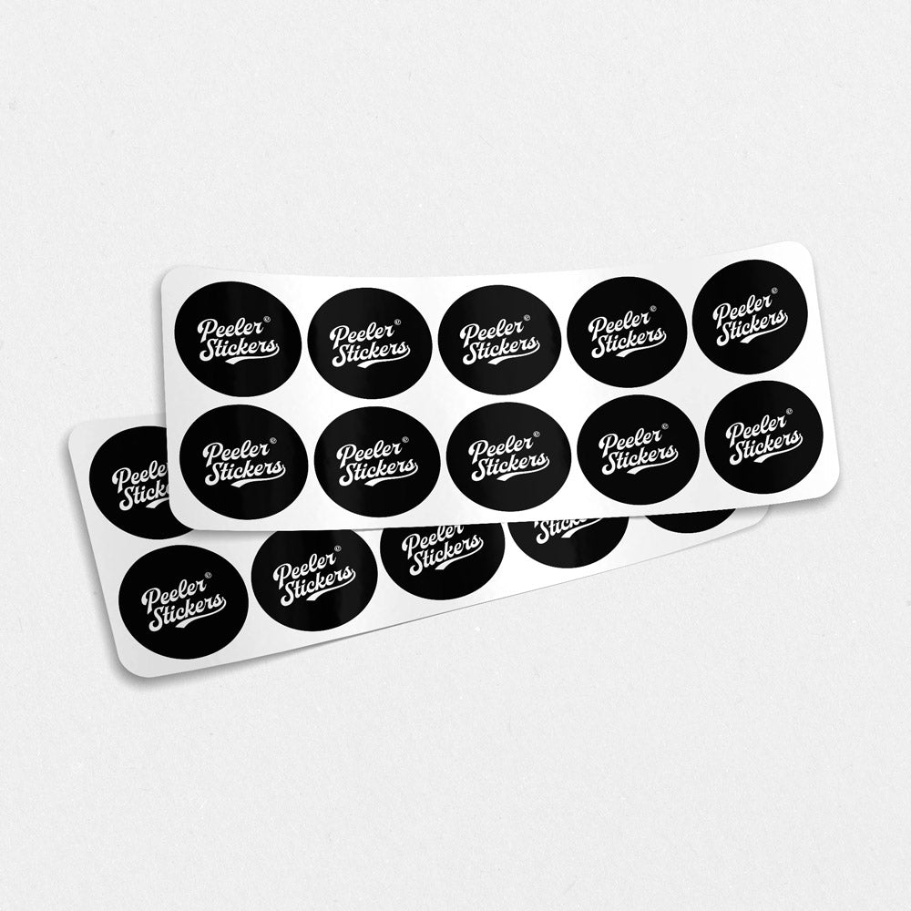 Custom Sticker Sheet - Circles Labels