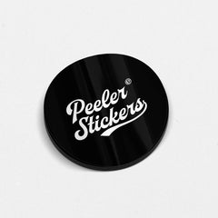 Circle die cut stickers