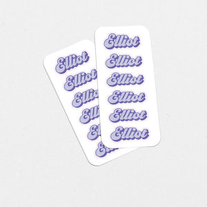 Kids Custom Name Sticker for Bottles