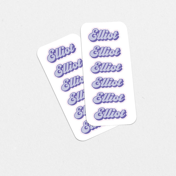 Kids Custom Name Sticker for Bottles