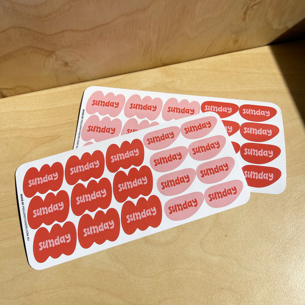 Funky Cool Personalised School Name Labels for Teens