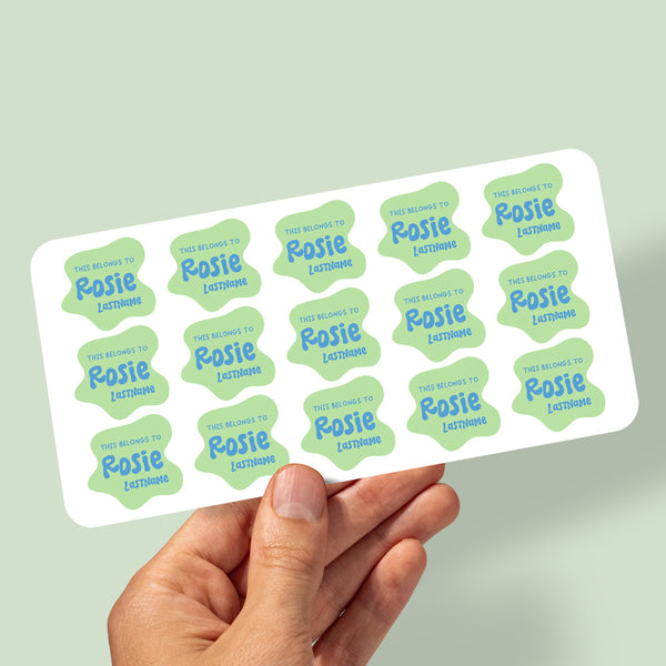 Personalised Kid Labels