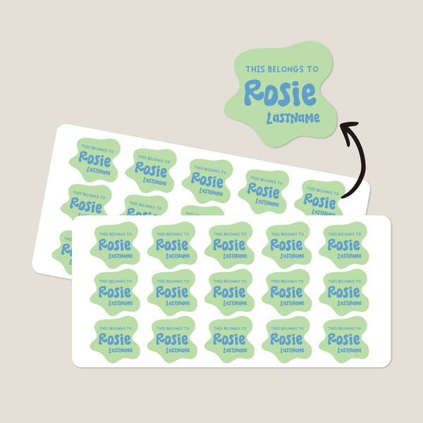 Personalised Kid Labels